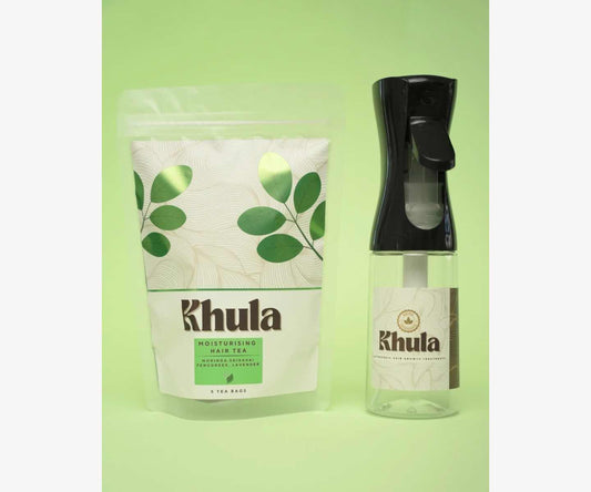 Ayurvedic Moisturising Hair Tea with Hair Mist Spray Bottle Combo